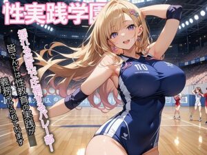 性実践学園 揺れる巨乳で圧倒するバレー部！(マジカルきなこ) [d_563322]