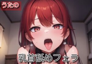 【オナサポ】乳首舐めフェラ【うたの】(サラミ) [d_564604]