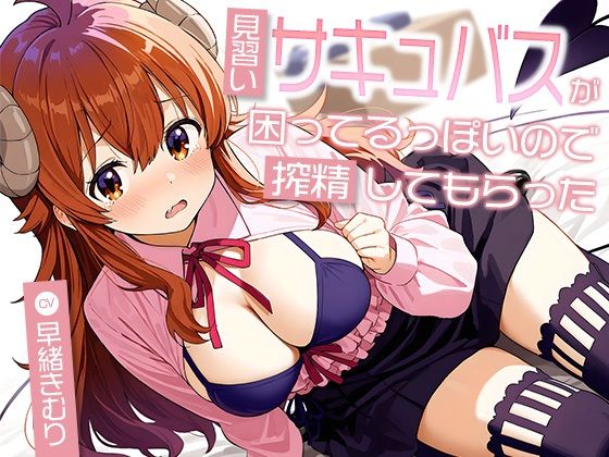 見習いサキュバスが困ってるっぽいので搾精してもらった【KU100】(いたずらえっち 〜性癖よ恍惚なれ〜) [d_578601]