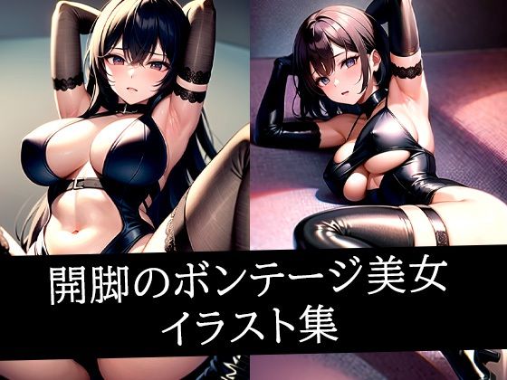 開脚のボンテージ美女イラスト集(AIラボラボ) [d_511034]