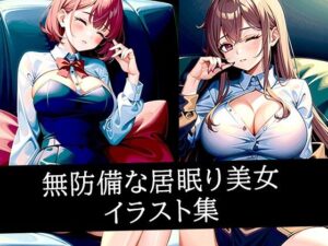 無防備な居眠り美女イラスト集(AIラボラボ) [d_511045]