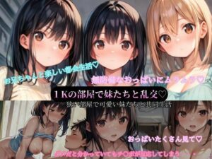 1Kの都会の部屋で可愛い妹たちと共同生活(アニメ好きもぐもぐ) [d_544719]