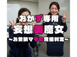 【おかず専用】妄想美魔女〜お受験ママの覚悟判定1〜(AI美魔女) [d_548432]