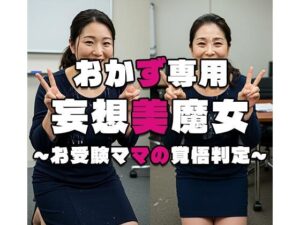 【おかず専用】妄想美魔女〜お受験ママの覚悟判定3〜(AI美魔女) [d_548435]