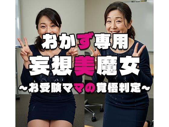 【おかず専用】妄想美魔女〜お受験ママの覚悟判定5〜(AI美魔女) [d_548438]