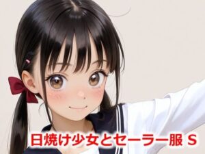 日焼け少女とセーラー服 S(Buruman) [d_552944]