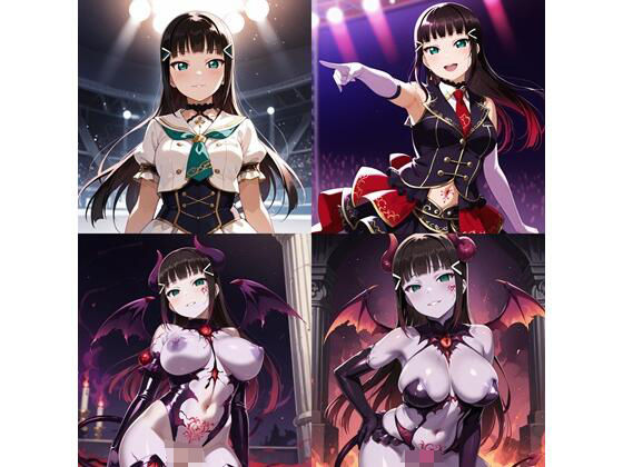 ラブ〇イブ！  黒〇  ダイヤ  悪堕ち快楽堕ち(CR) [d_554939]