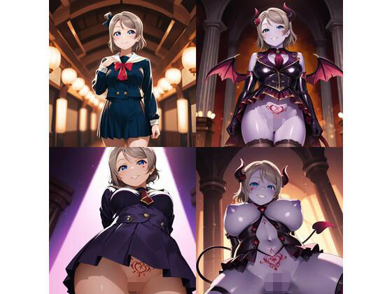 ラブ〇イブ！  渡〇  曜  悪堕ち快楽堕ち(CR) [d_559293]