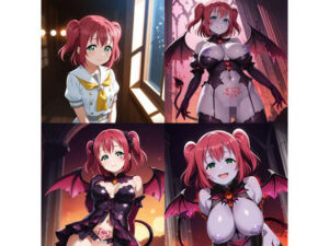 ラブ〇イブ！  黒〇  ルビィ  悪堕ち快楽堕ち(CR) [d_559336]