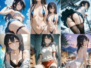 「機動戦士Gundam GQuuuuuuX」ニャアン セクシー写真集（全500枚）(人の海) [d_560423]