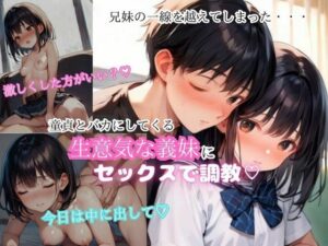 童貞とバカにしてくる生意気な義理の妹にセックスで調教(アニメ好きもぐもぐ) [d_561161]