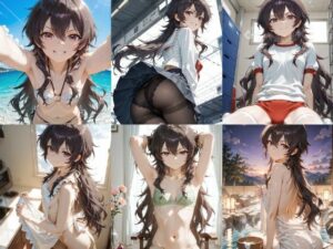 「天久鷹央の推理カルテ」天久鷹央セクシー写真集7（全500枚）(人の海) [d_562799]