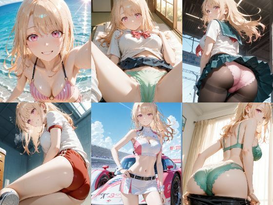 「黒岩メダカに私の可愛いが通じない」川井モナ  セクシー写真集6（全500枚）(人の海) [d_563303]