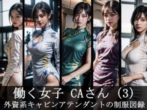 働く女子  CAさん（3） 外資系キャビンアテンダントの制服図録(FAI文庫) [d_564003]