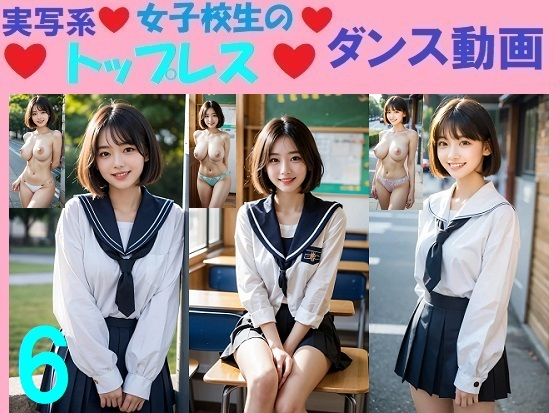 実写系女子校生のトップレスダンス動画6(浜辺  竜) [d_564953]