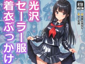 光沢セーラー服着衣ぶっかけ(すとりんぐ) [d_566547]