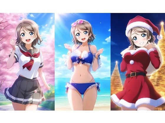 ラ〇ライブ！サ〇シャイン！！〜渡〇曜ちゃんCG集〜(bluesky_hajime) [d_566709]