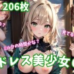 金髪ドレス×美少女 ― 魅惑のエロアートCG206枚！(AIyoruichi) [d_568201]