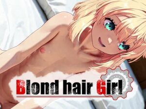 Blond hair Girl(自動描写人形) [d_570684]