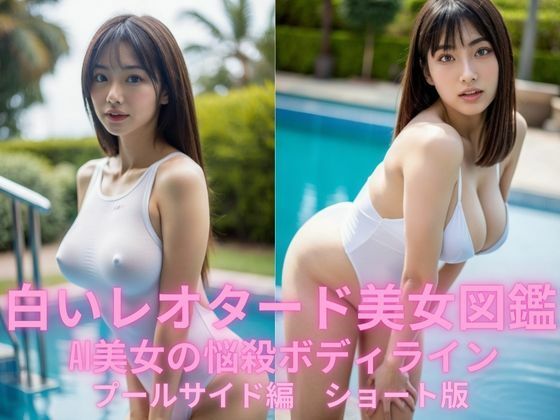 白いレオタード美女図鑑 – AI美女の悩殺ボディライン プールサイド編  ショート版(BAI Publishers) [d_571937]