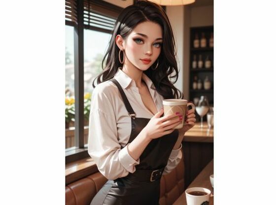 働く女性、癒し系の女性たちのイラスト(Nekronaut) [d_573928]