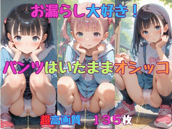 【お漏らし大好き！】パンツはいたままオシッコ(AI_Peeパンティ) [d_574104]