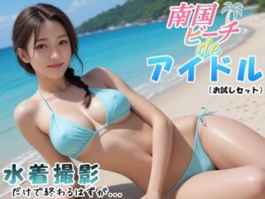 南国ビーチdeアイドル 水着撮影だけで終わるはずが…（お試しセット）(山頭火) [d_575484]