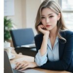 オフィスで輝く女性たちのイラスト(Nekronaut) [d_576165]