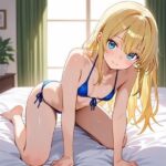 金髪美少女と服乱れセックス(ひろやまと) [d_577092]