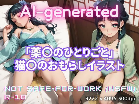 「薬〇のひとりごと「猫〇」のおしっこイラスト」(美伝プロジェクト) [d_577106]