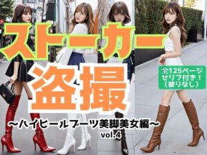 ストーカー盗撮〜ハイヒールブーツ美脚美女編〜 vol.4（最終巻）(あらぶるま18＋) [d_578047]