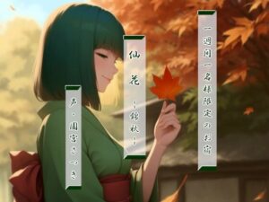 一週間一名様限定のお宿  仙花  錦秋(近未来のふわふわ) [d_579409]