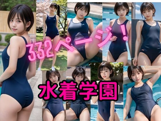 『リアル風画集』水着学園(そこにAIはあるんかrealistic) [d_579722]