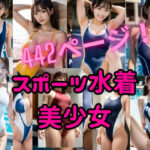 『リアル風画集』スポーツ水着美少女(そこにAIはあるんかrealistic) [d_579729]