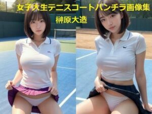 女子大生テニスコートパンチラ画像集(榊原大造) [d_582306]
