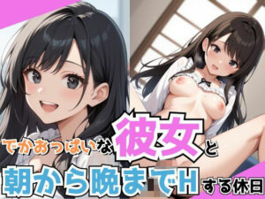 でかおっぱいな彼女と朝から晩までHする休日(しろいか) [d_582740]
