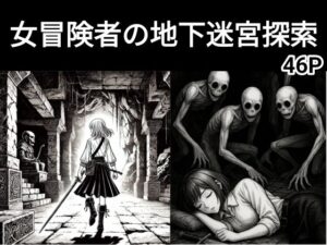 女冒険者の地下迷宮探索（ホラー、ダークファンタジー、ゴブリン、睡姦）(dia202503) [d_582936]