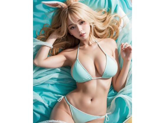 プレミアム  金髪アイドル  水着画像集256枚(プレミアムとうもころし) [d_583666]