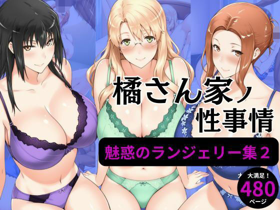 橘さん家の性事情 【ランジェリーイラスト集2】(えち詩人) [d_584090]