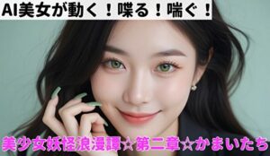 美少女妖怪浪漫譚  第二章:かまいたち(AI屋キサラギ) [d_586219]