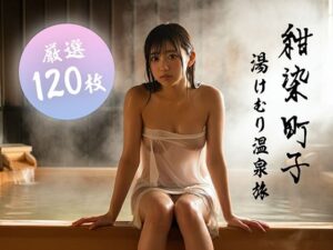 【120枚】〜湯けむり温泉旅〜  紺染 町子【大ボリューム！】(町子ハウス) [d_586444]