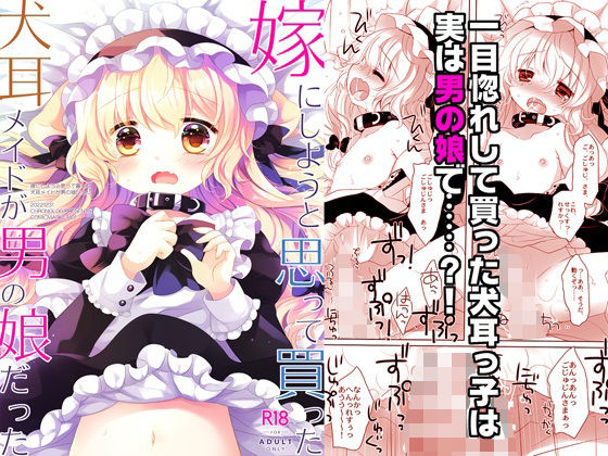 嫁にしようと思って買った犬耳メイドが男の娘だった(CHRONOLOG) [d_587370]