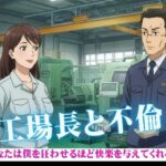 54歳私がスキマバイトで出会った、課長と工場の裏で大人の関係になった話(突撃汁男) [d_587371]