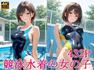 競泳水着の女の子(スタジオタヌキ) [d_587491]