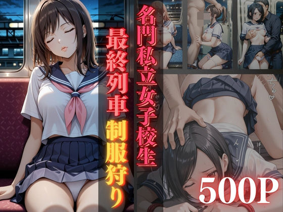 名門私立女子校生最終列車制服狩り【500枚収録】(daman) [d_587808]
