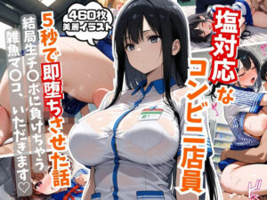 塩対応なコンビニ店員を5秒で即堕ちさせた話(AIはむはむアニメ) [d_587948]