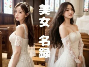 【美女名録】vol1.17  白い約束──その夜に永遠を誓う  177枚【AIグラビア写真集】(AI美女制作参謀本部4課) [d_588198]