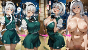 半霊に勝手に融合されて強●急成長していく庭師と濃厚交尾(成長濃厚交尾) [d_588403]