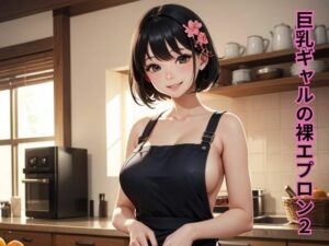 巨乳ギャルの裸エプロン2(AI美女フェロモン出版) [d_588835]