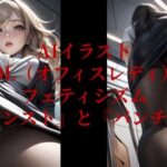 AIイラストOL（オフィスレディ）フェティシズム『パンスト』と『パンチラ』(AI美女NANTANO) [d_589011]